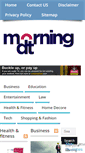 Mobile Screenshot of dtmorning.com